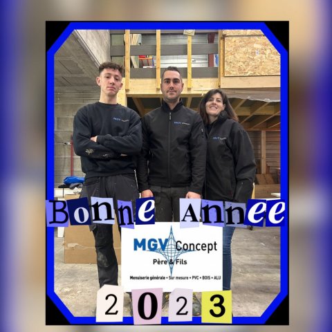 Bonne et heureuse année 2023 à Luzinay et alentours.